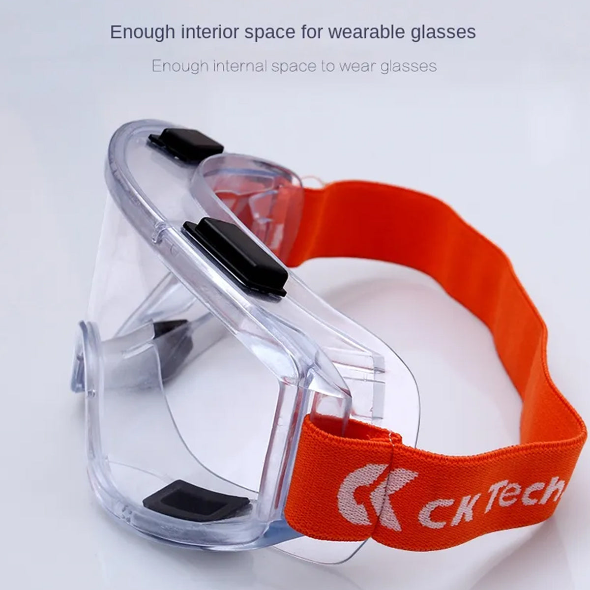 Industrial Safety Goggles Dust Chemical Splash Eye Protection Glasses