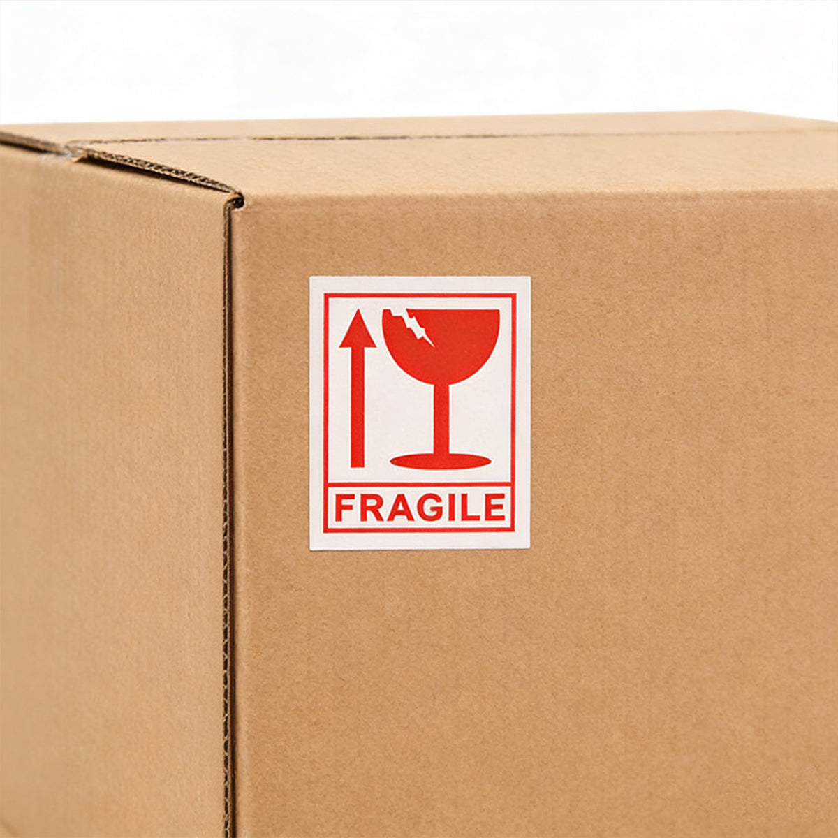 640PCS Fragile Shipping Labels 5×4cm Self Adhesive Carton Warning Stickers