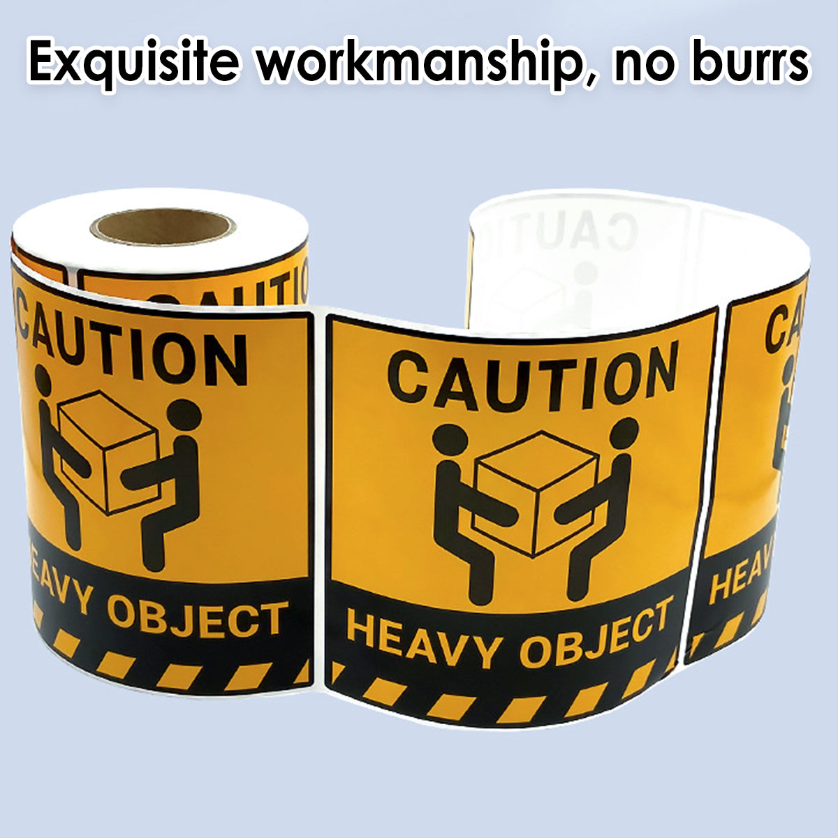 Overweight Freight Warning Labels High Adhesive 300PCS Roll