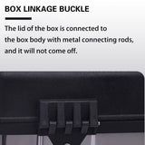 Stainless Steel Toolbox Portable Plastic Storage Case for Warehouse Tools