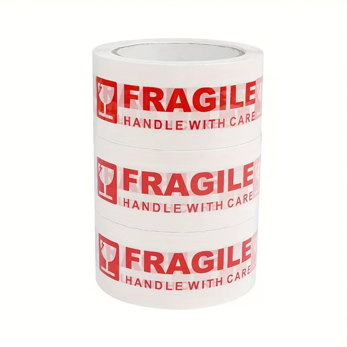 Fragile Warning Tape Handle With Care for Shipping and Packing Boxes