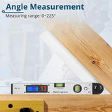 Aluminum Alloy Digital Angle Ruler Level High Precision Tool