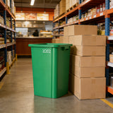 80L Square Trash Can Large Capacity Durable Open-Top Bin