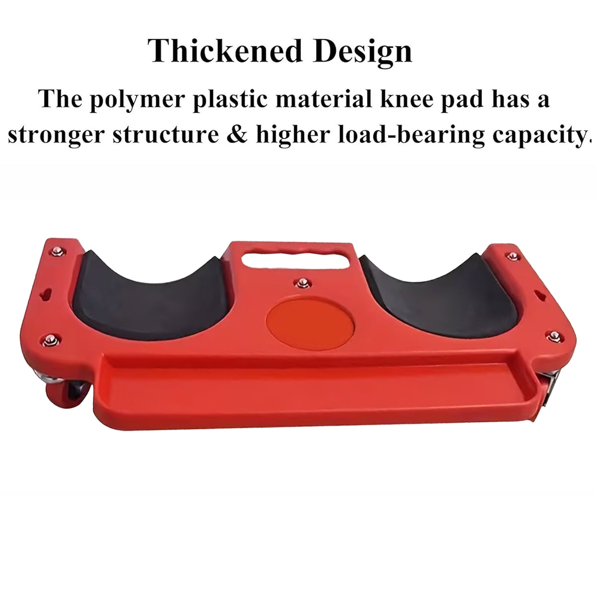 Car Repair Kneeling Pad with 360° Wheels for Workshop Comfort