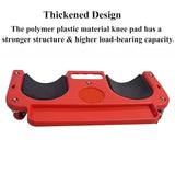 Car Repair Kneeling Pad with 360° Wheels for Workshop Comfort
