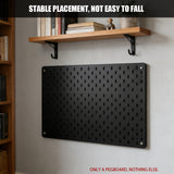 Acrylic Pegboard Wall Storage Display Rack 56×36cm