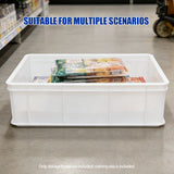 Rectangular Thickened Plastic Storage Box Durable for Warehouse Use