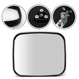 Square Convex Safety Mirror 20*24cm for Warehouse Blind Spot Control