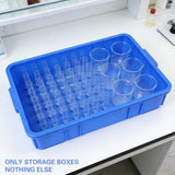 Rectangular Hardware Tool Storage Box Large Capacity PE Organizer