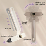 Multi-Functional Rotary Hard Bristle Cleaning Brush for Tiles