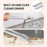 Multi-Functional Rotary Hard Bristle Cleaning Brush for Tiles