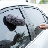 S/L Long Telescopic Feather Duster Extending Handle Grey