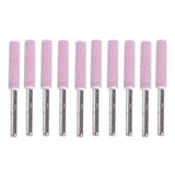 10PCS Chainsaw Sharpener Burr Grinding Stones 4mm / 4.8mm / 5.5mm