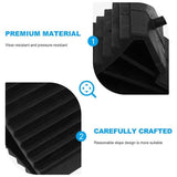 4PCS Heavy Duty Wheel Chock Car Trailer Boat Caravan Stops