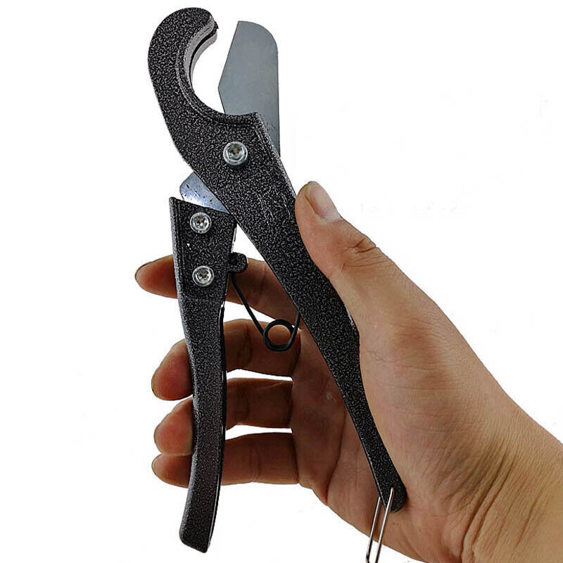 PVC Pipe Cutter Plastic Rubber Hose Conduit Pliers Poly Tube 1/8-1.35