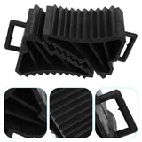 4PCS Heavy Duty Wheel Chock Car Trailer Boat Caravan Stops