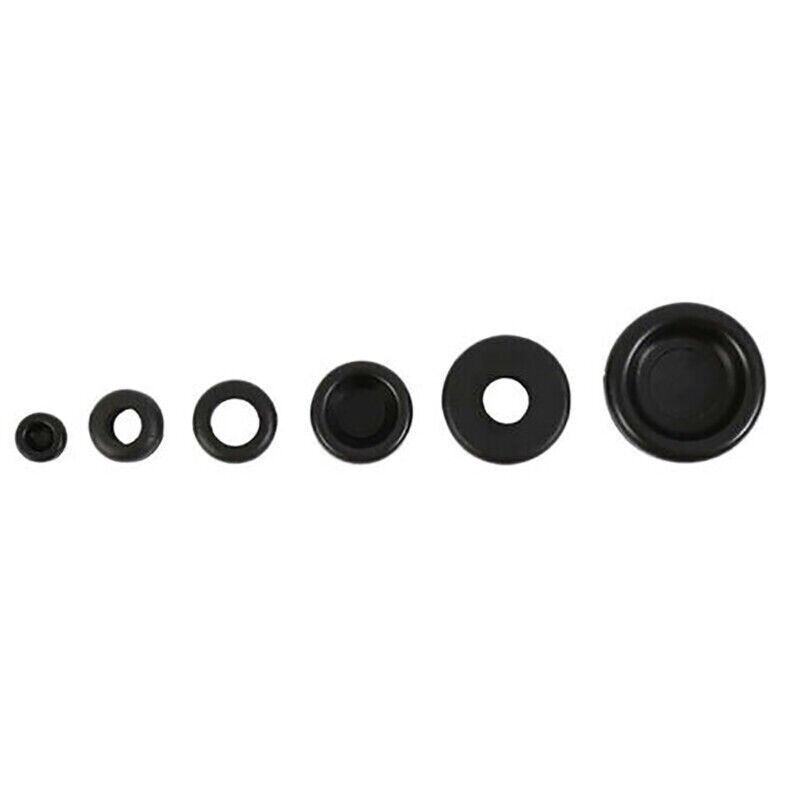 125PCS Rubber Grommet Assortment Kit with 18 Sizes for Automotive and DIY