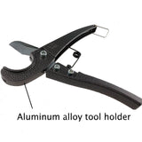 PVC Pipe Cutter Plastic Rubber Hose Conduit Pliers Poly Tube 1/8-1.35