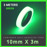 Luminous Fluorescent Night Glow Tape Self Adhesive Safety Sticker
