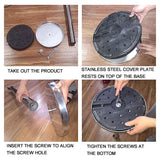 2M Retractable Isolation Barrier Belt Post Anti-Slip Waterproof