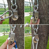 Stainless Steel U-Type Pulley Wheel Lifting Ring for Warehouse Hoist Systems