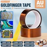 33M Kapton Tape 5-25mm High Temp Heat Resistant Polyimide