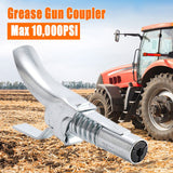 Grease Gun Coupler Quick Release One Hand 1/8 NPT 10000psi