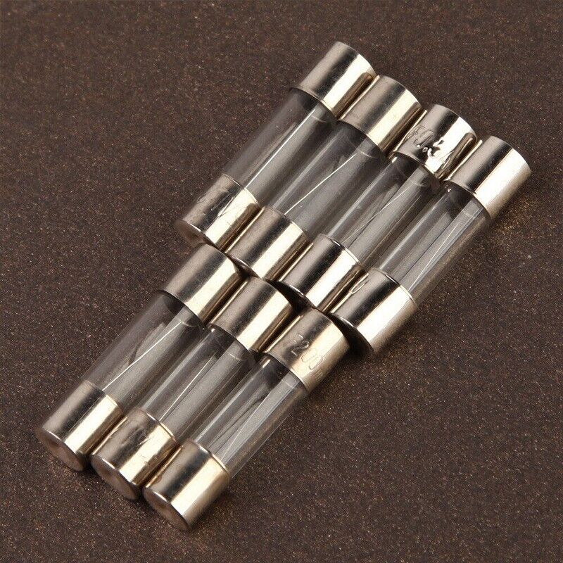 100PCS 5x20mm Fast Blow Glass Tube Fuse Assortment Box Kit
