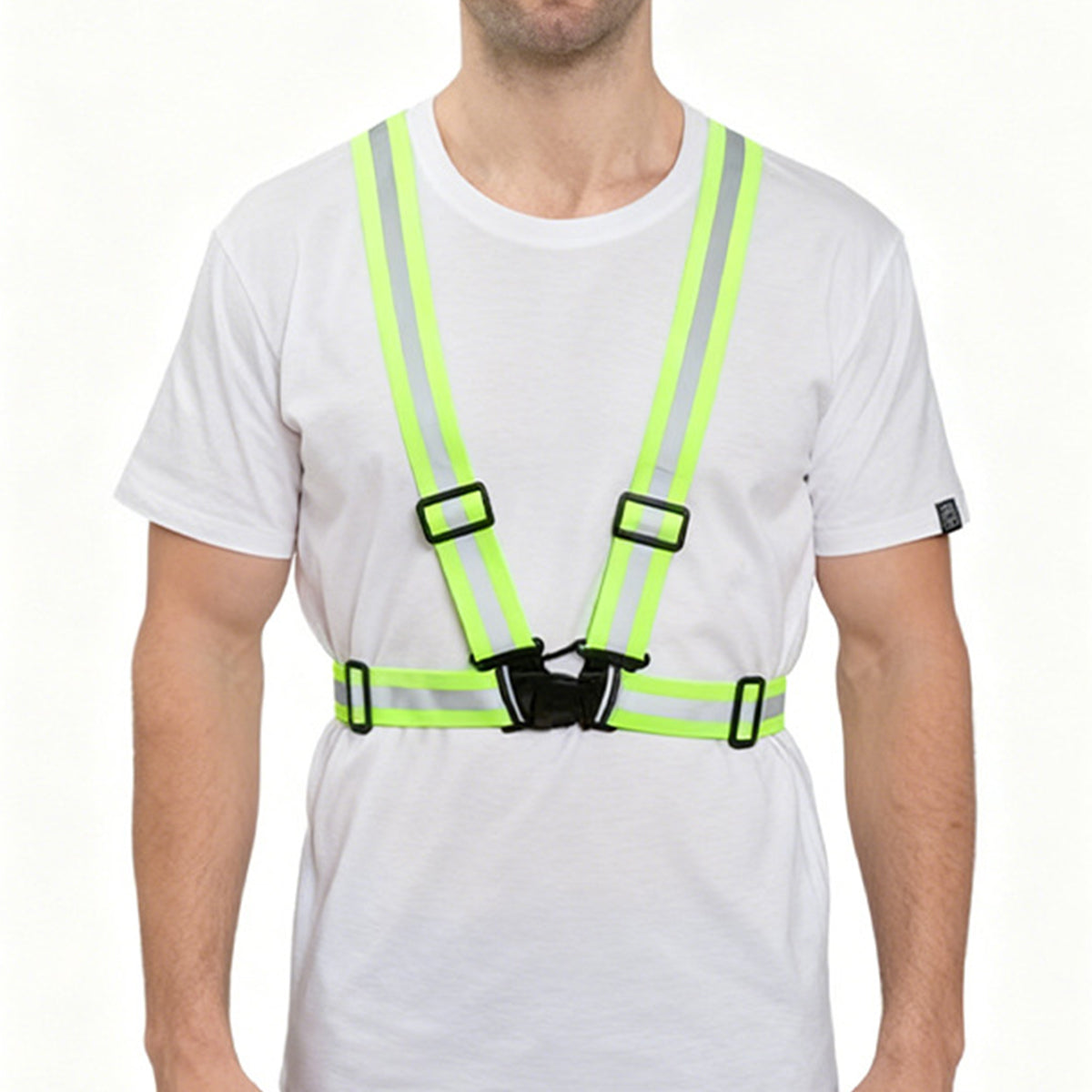 Reflective Shoulder Strap Safety Vest High Visibility for Warehouse Use