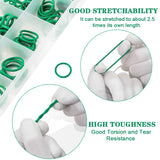 270PCS Automotive Green Rubber O-Ring Seal Repair Kit Set