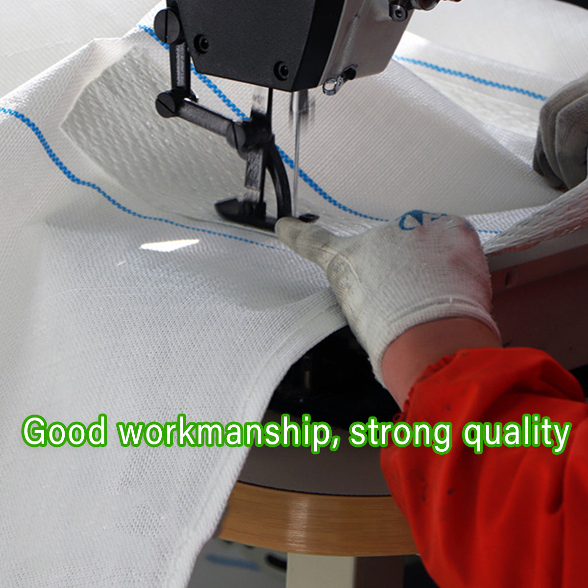 Heavy Duty White Woven Ton Bag for Warehouse Bulk Storage