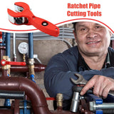 Ratchet Pipe Cutter for 8–29 mm Metal Tubes and Plumbing Repairs