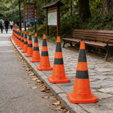 Portable Retractable Traffic Warning Cone Reflective Safety Collar