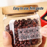 Transparent Waterproof Thermal Label Printer Paper Self Adhesive Roll