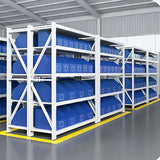 5PCS Waterproof Shelf Storage Boxes for Warehouse Garage Tool Sorting