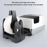 Universal Thermal Label Paper Holder Barcode Printer Compatible Label Stand