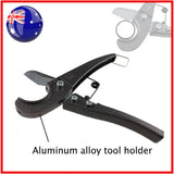 PVC Pipe Cutter Plastic Rubber Hose Conduit Pliers Poly Tube 1/8-1.35