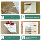 100pcs Clear Resealable Zip Lock Plastic Bags Transparent Storage Packaging