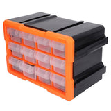 Tool Storage Bin Parts Organizer Drawer Cabinet with Dividers