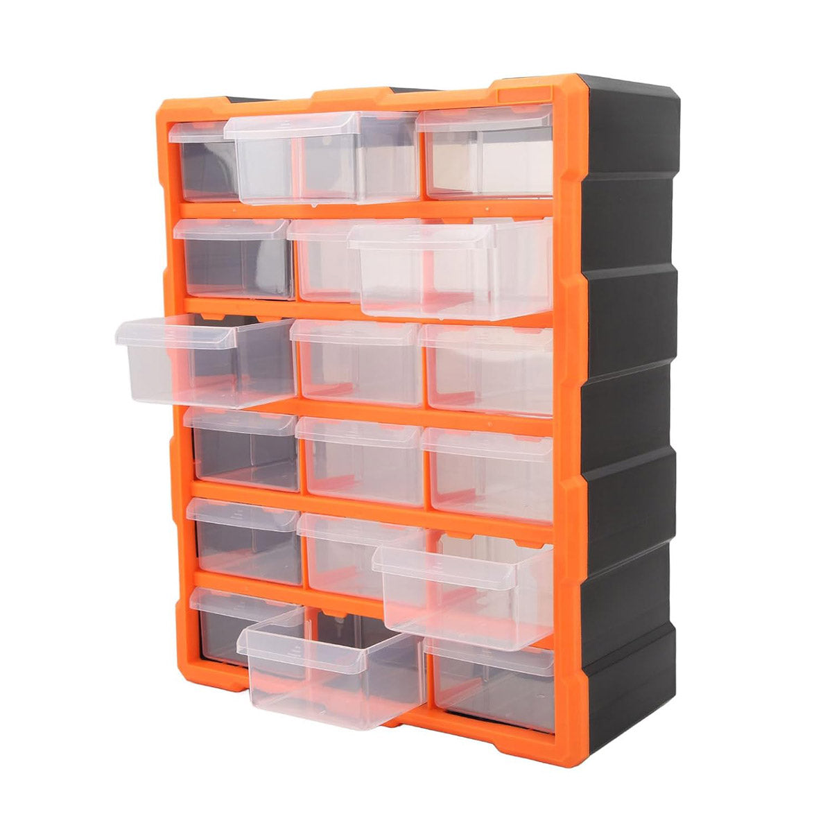 Tool Storage Bin Parts Organizer Drawer Cabinet with Dividers