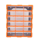 Tool Storage Bin Parts Organizer Drawer Cabinet with Dividers