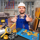 6PCS Plumbing Pipe Thread Die Set for Plastic Water Pipes