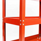 3 Tier Steel Tool Trolley Workshop Rolling Cart with Handle
