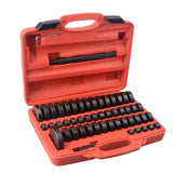 52-Piece Wheel Bearing Installation Tool Set for Automotive Hub Service