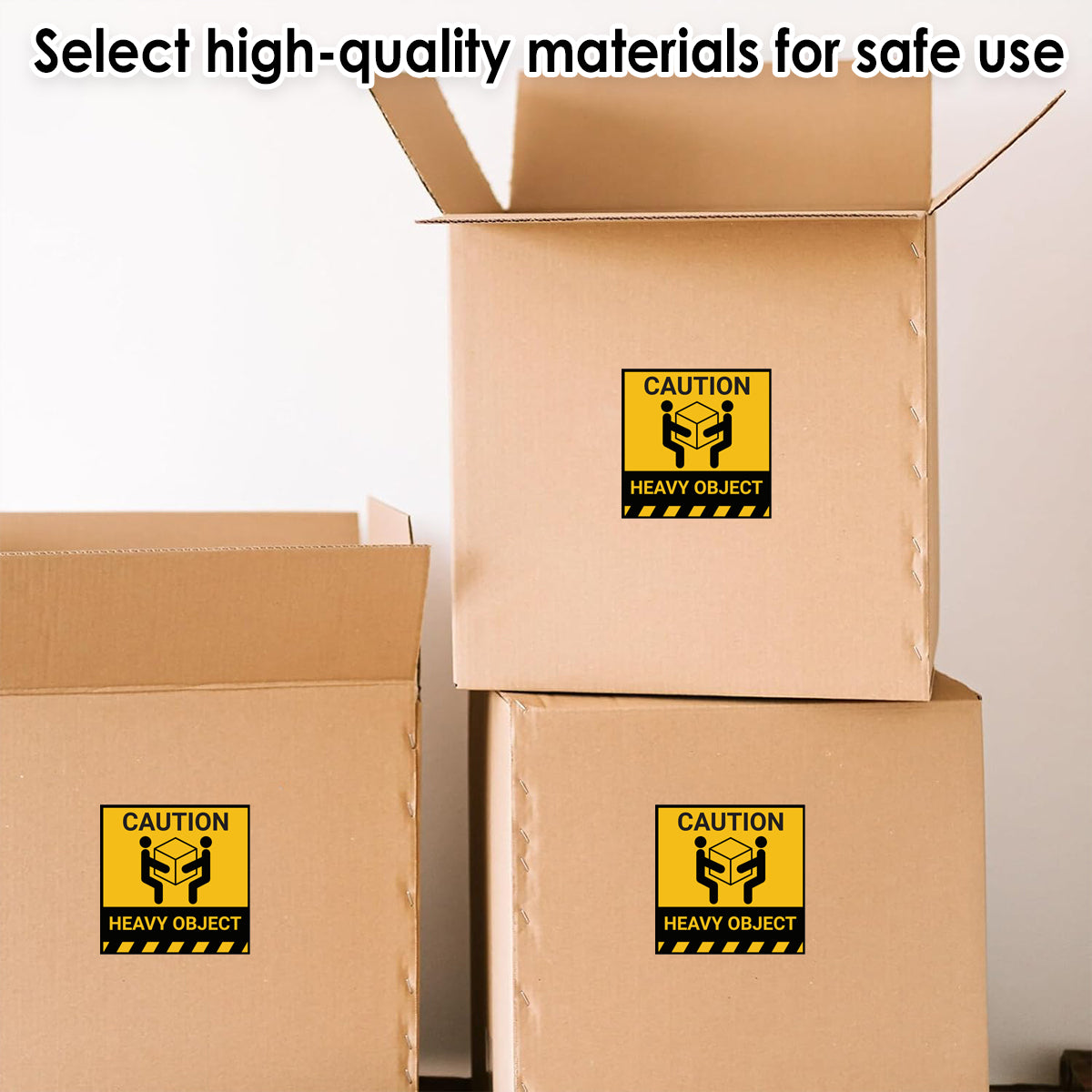 Overweight Freight Warning Labels High Adhesive 300PCS Roll