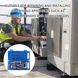 Car Pipe Expander Set High-Strength Alloy HVAC Fuel Line Tool