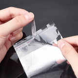 100-1000pcs Clear Self-Adhesive OPP Bags Resealable Plastic