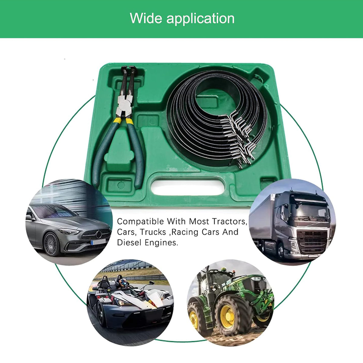 Piston Ring Installation & Removal Tool Set for Car Truck Motorcycle