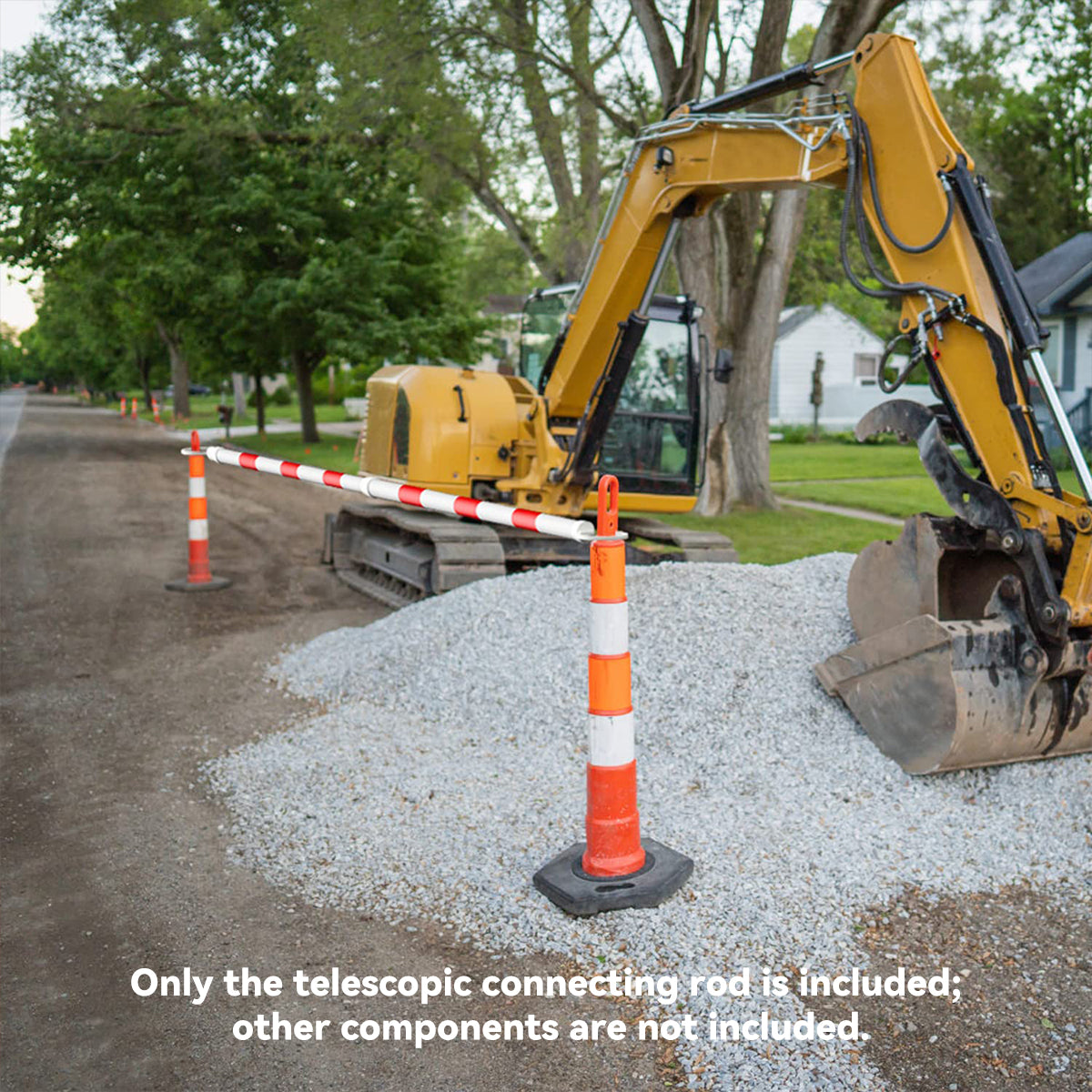 1–2M Telescopic Connecting Rod for Road Cone and Bucket Linking