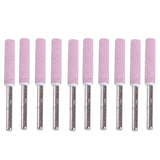 10PCS Chainsaw Sharpener Burr Grinding Stones 4mm / 4.8mm / 5.5mm